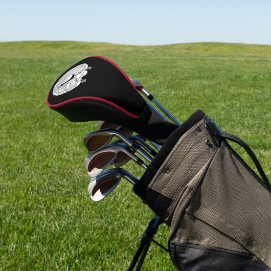 Couvre-club De Golf Grue et tortue (In Situ)