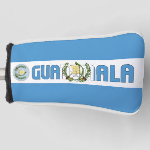 Couvre-club De Golf Guatemala Drapeau magnifique patriotique