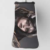 Couvre-club De Golf Guerrier de goth fille cool (Tourné à 90°)