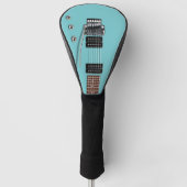 Couvre-club De Golf Guitare électrique (Devant)