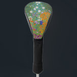 Couvre-club De Golf Gustav Klimt - Jardin des fleurs<br><div class="desc">Jardin aux fleurs - Gustav Klimt en 1905-1907</div>