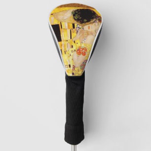 Couvre-club De Golf Gustav Klimt La Peinture Classique Du Kiss