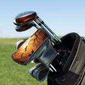 Couvre-club De Golf Halloween/chauve-souris/Citrouille/automne (In Situ)