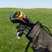 Couvre-club De Golf Halloween/citrouille/Lune/chute (In Situ)