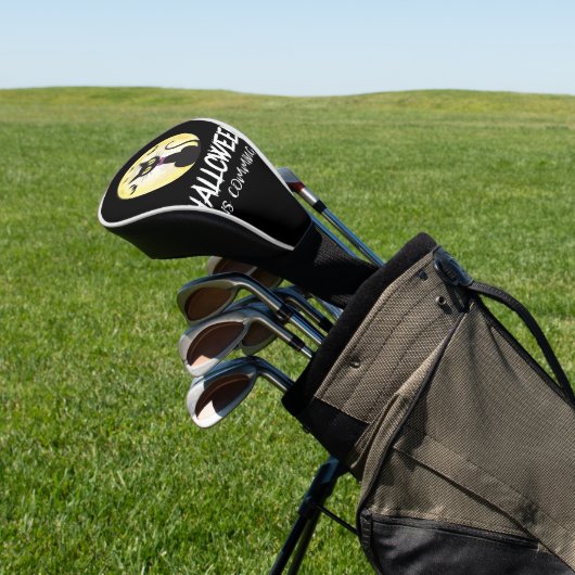 Couvre-club De Golf Halloween de chat arrive (In Situ)