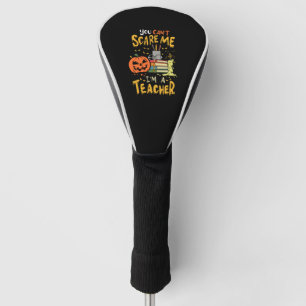 Couvre-club De Golf Halloween enseignant