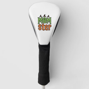 Couvre-club De Golf Halloween Momster Vintage Mom Conception de T-Shir