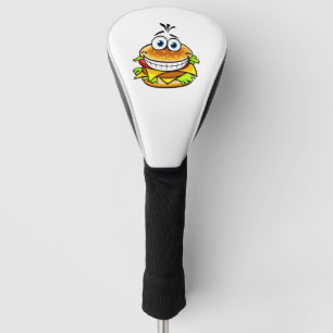 Couvre-club De Golf Hamburger drôle
