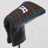 Couvre-club De Golf Hargis Tartan Plaid Putter Couverture Monogramme (Devant 3/4)