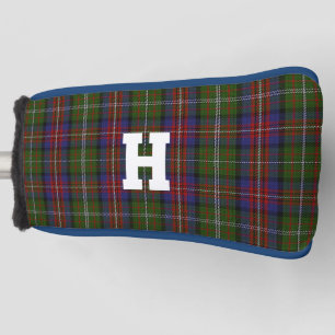 Couvre-club De Golf Hargis Tartan Plaid Putter Couverture Monogramme