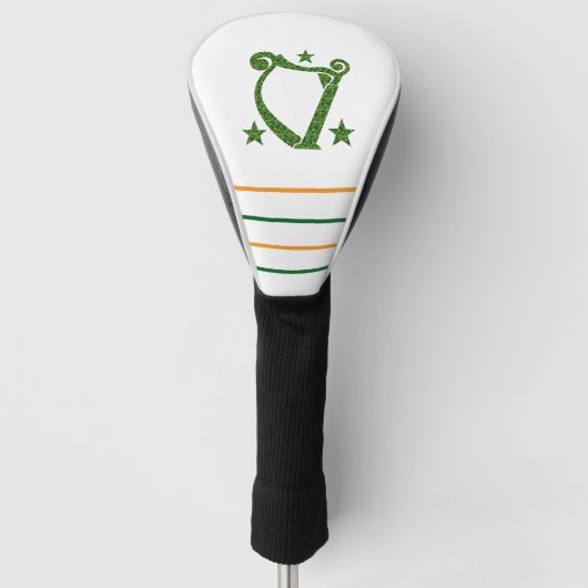 Couvre-club De Golf Harpe irlandaise (Devant)