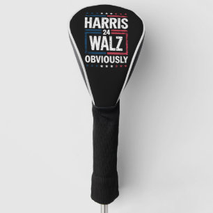 Couvre-club De Golf Harris Walz Évidemment Harris Waltz Élection 2024