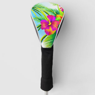 Couvre-club De Golf Hawaï Tropical Motif sans couture