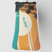 Couvre-club De Golf Hawaiian/Aloha/Tropical/plage (Tourné à 90°)