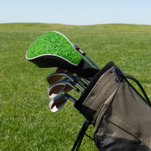 Couvre-club De Golf Herbe verte