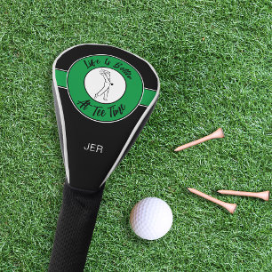 Couvre-club De Golf Heure de départ Golfeur Sports Humour Monogramme N