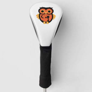 Couvre-club De Golf Hibou d'Halloween