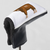Couvre-club De Golf Highland cow (Devant 3/4)