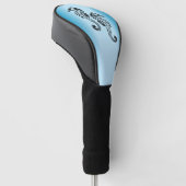 Couvre-club De Golf Hippocampe Bleu (Incliné)