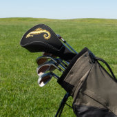 Couvre-club De Golf Hippocampe Polygonal Or (In Situ)