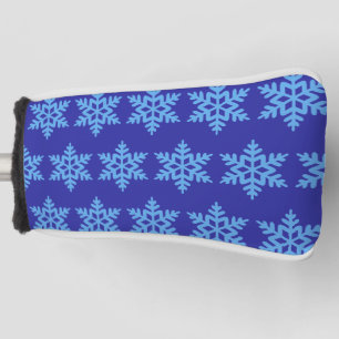 Couvre-club De Golf Hiver Snowflake Golf Head Coque