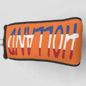 Couvre-club De Golf Hollande superposée sur Pays-Bas Flag sur ou pcccn (Devant)