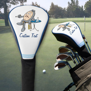 Couvre-club De Golf Horloge Relaxante