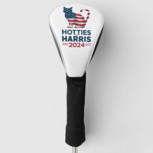 Couvre-club De Golf Hotties Pour Harris 2024 Femmes aux chats Kamala H