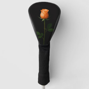 Couvre-club De Golf Housse de conducteur de golf Black 4 Luxe, Rose Or