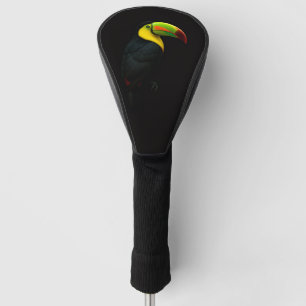 Couvre-club De Golf Housse de conducteur de golf Black 4 Luxe, Toucan