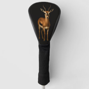 Couvre-club De Golf Housse de driver de golf Black 4 Luxe, Gazella élé