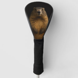 Couvre-club De Golf Housse de driver de golf Black 4 Luxe, Marmotte Fl