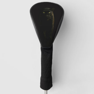 Couvre-club De Golf Housse de driver de golf Black 4 Luxe, Panthère no