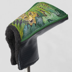 Couvre-club De Golf Housse de marionnette Leopard Peint Wild