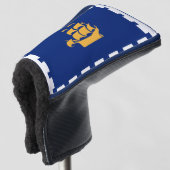 Couvre-club De Golf Housse de Putter de Golf avec Drapeau de Québec, C (Devant 3/4)