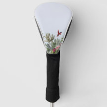 Housse de tête de club de golf faune jungle tropic