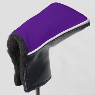 Couvre-club De Golf Housse de tête de club de golf violet personnalisé