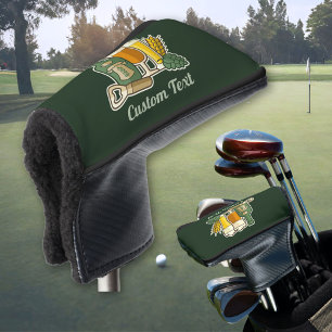 Couvre-club De Golf Housse de tête de golf des icônes de bière