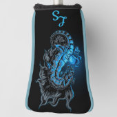 Couvre-club De Golf Housse de tête de golf Dragon (Tourné à 90°)