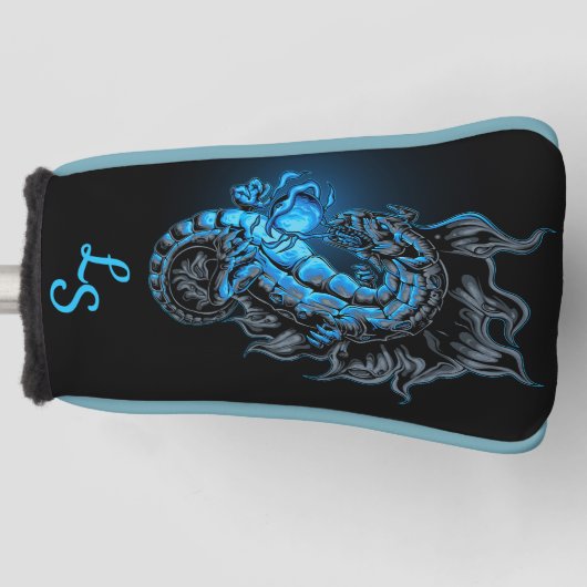 Couvre-club De Golf Housse de tête de golf Dragon (Devant)