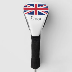 Couvre-club De Golf Housse de tête de golf drapeau britannique Union J