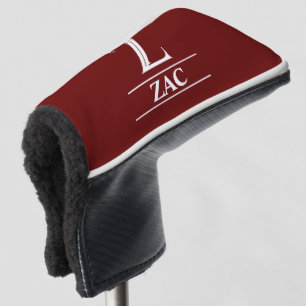 Couvre-club De Golf Housse de tête de golf Monogramme de Putter de Bou