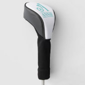Couvre-club De Golf Housse de tête de golf monogrammée (Incliné)