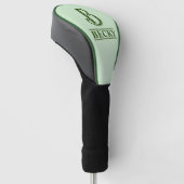 Couvre-club De Golf Housse de tête de golf monogrammée (Incliné)