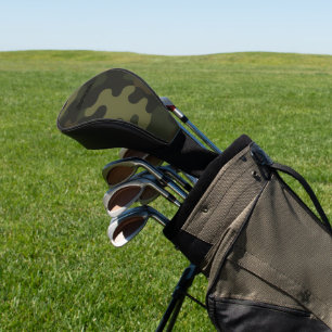 Couvre-club De Golf Housse de tête de golf personnalisable camouflage