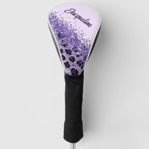 Couvre-club De Golf Housse de tête de golf personnalisée à motif léopa