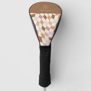 Couvre-club De Golf Housse de tête de golf personnalisée élégante avec