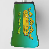 Couvre-club De Golf Housse de tête de lame à mât "Putter King" (Tourné à 90°)