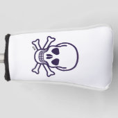 Couvre-club De Golf Hull n Bones couverture de putteur de golf (Devant)