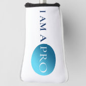 Couvre-club De Golf I Am a Pro – Minimal Athletic Statement Design (Tourné à 90°)